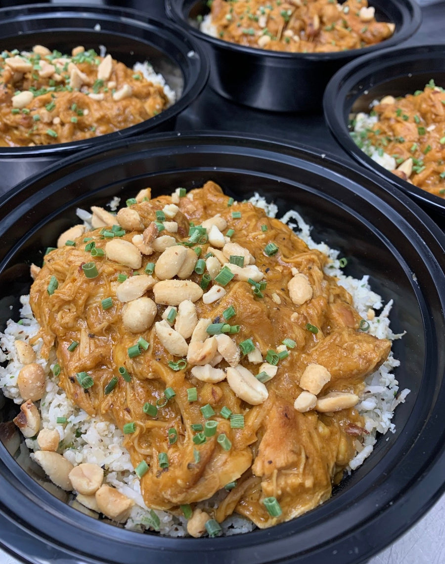 Peanut Chicken Coconut Curry