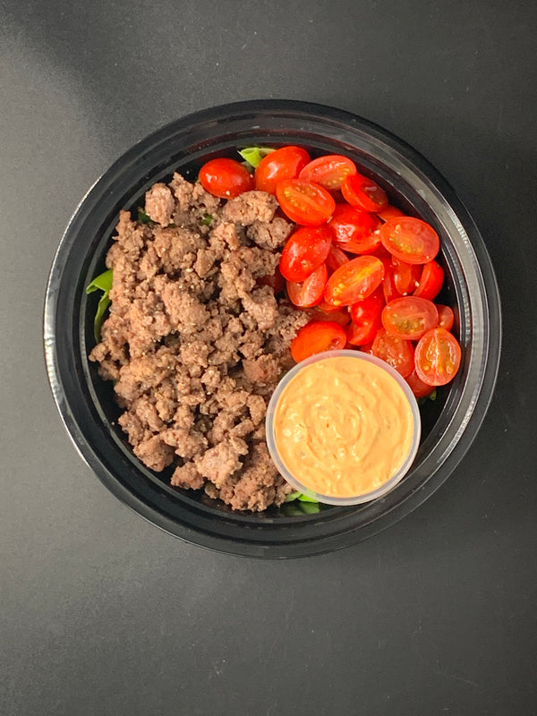 In-n-Out Style Wagyu Burger Bowl